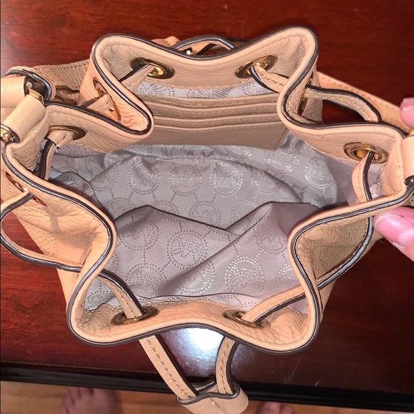 Michael Kors Tan & Black Crossbody Bag - Picture 5 of 5